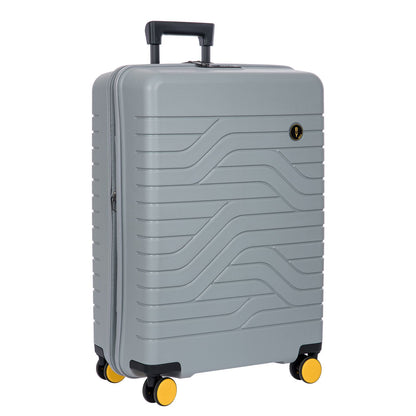 Bric's Ulisse Spinner 70 cm - Uitbreidbaar 90/100 liter - 70x49x28/32 cm - grijs