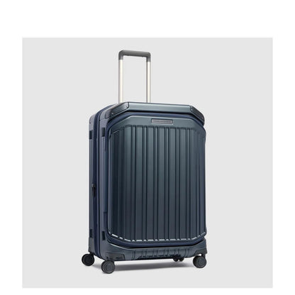Piquadro PQ-Light Spinner 69 cm - Uitbreidbaar 90/100 liter - 69x45x30 cm - blue