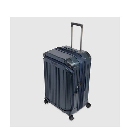Piquadro PQ-Light Spinner 69 cm - Uitbreidbaar 90/100 liter - 69x45x30 cm - blue
