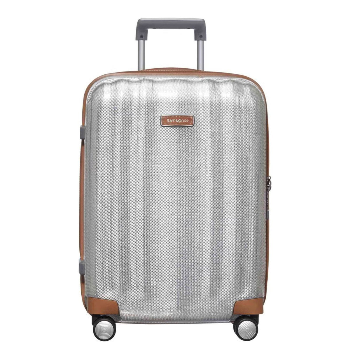 Samsonite Lite-Cube DLX Handbagage Spinner 55 cm - 36.6 liter - 55x40x20 cm - aluminium