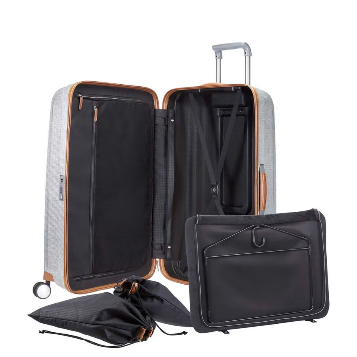Samsonite Lite-Cube DLX Spinner 76 cm - 96 liter - 76x50x32 cm - aluminium