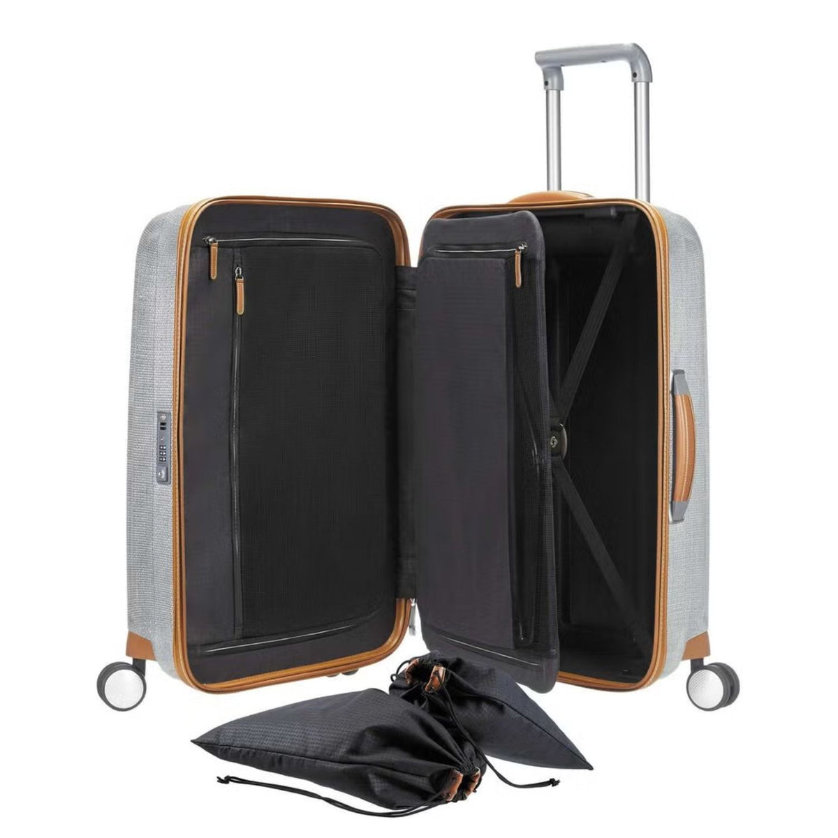 Samsonite Lite-Cube DLX Spinner 68 cm - 67.5 liter - 68x45x28.5 cm - aluminium