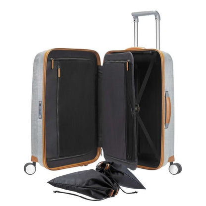 Samsonite Lite-Cube DLX Spinner 68 cm - 67.5 liter - 68x45x28.5 cm - aluminium