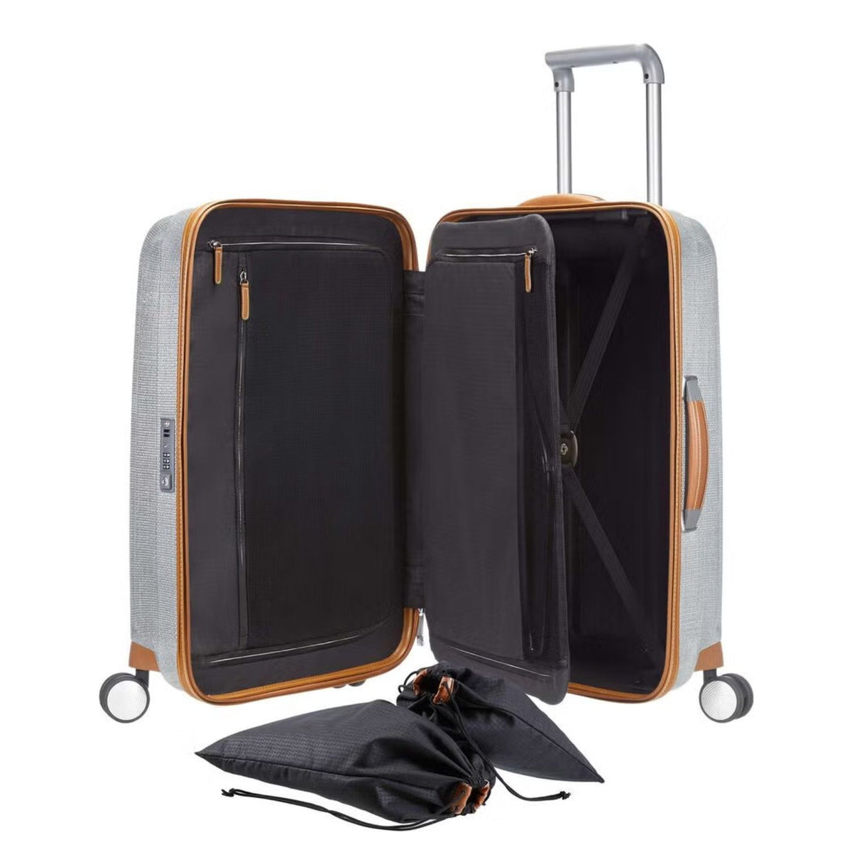 Samsonite Lite-Cube DLX Spinner 76 cm - 96 liter - 76x50x32 cm - aluminium
