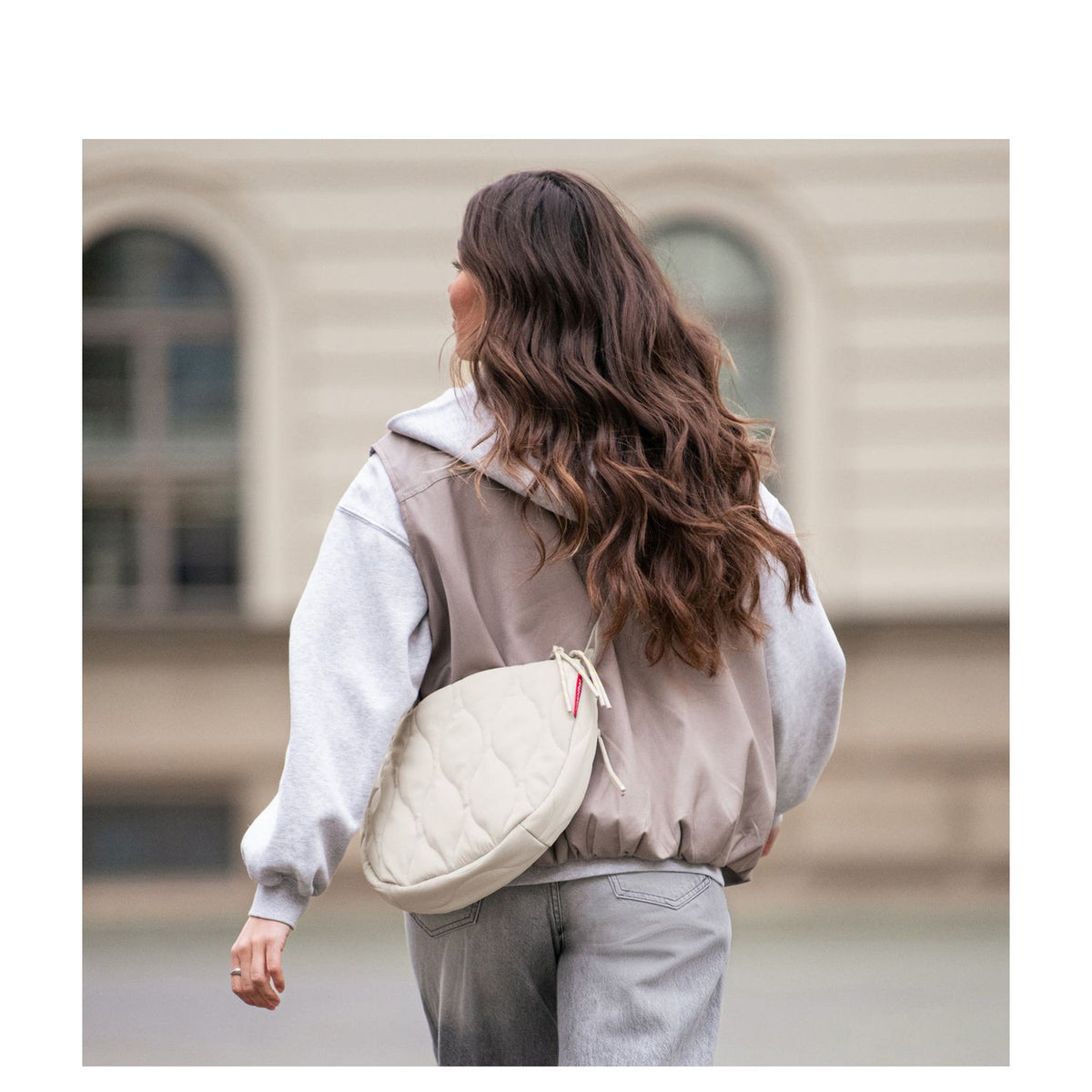 Reisenthel Moonbag S Schoudertas puffer stone