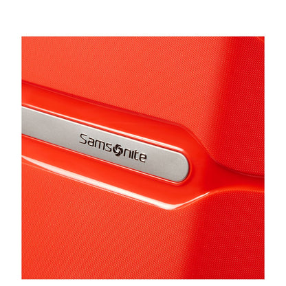 Samsonite Flux Spinner 68 cm - Uitbreidbaar 75/85 liter - 68x47x30/33 cm - tangerine red