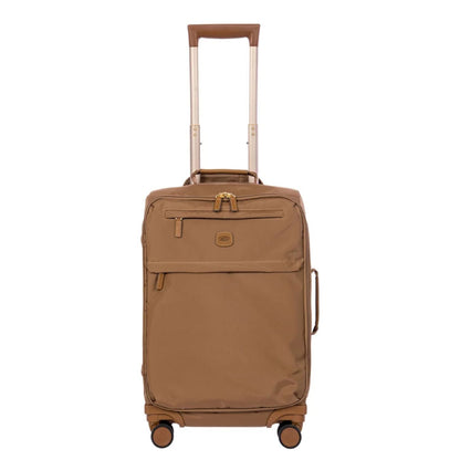 Bric's X-Travel Handbagage Spinner 55 cm - 42 liter - 55x37x23 cm - brownie