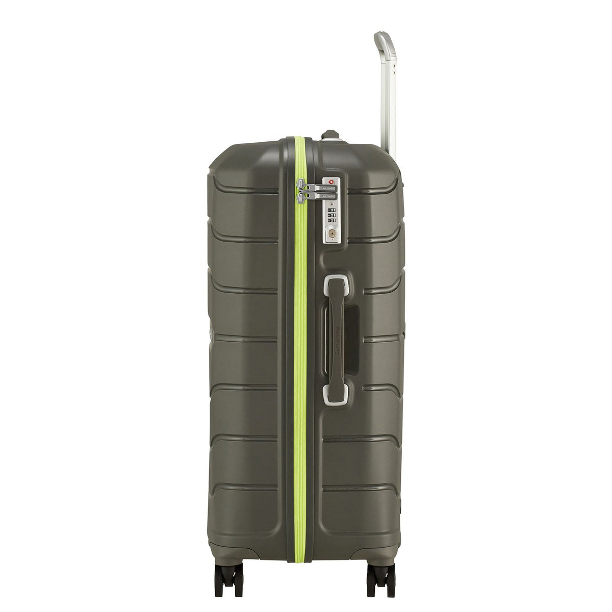 Samsonite Flux Spinner 68 cm - Uitbreidbaar 75/85 liter - 68x47x30/33 cm - dark olive