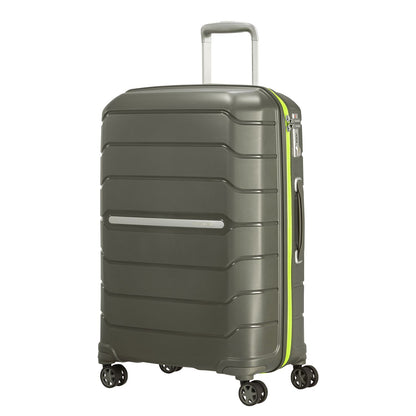 Samsonite Flux Spinner 68 cm - Uitbreidbaar 75/85 liter - 68x47x30/33 cm - dark olive