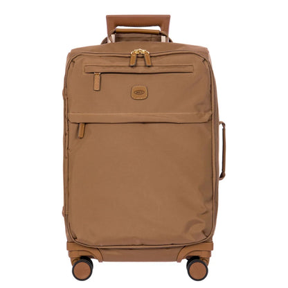 Bric's X-Travel Handbagage Spinner 55 cm - 42 liter - 55x37x23 cm - brownie