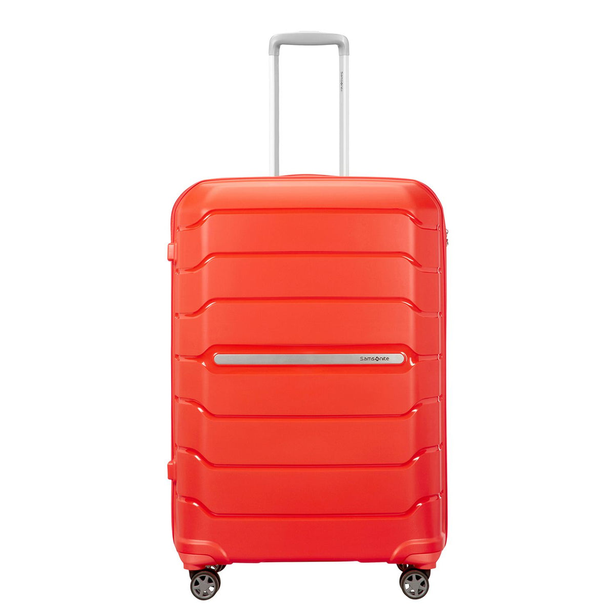 Samsonite Flux Spinner 68 cm - Uitbreidbaar 75/85 liter - 68x47x30/33 cm - tangerine red