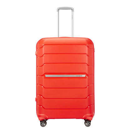 Samsonite Flux Spinner 68 cm - Uitbreidbaar 75/85 liter - 68x47x30/33 cm - tangerine red