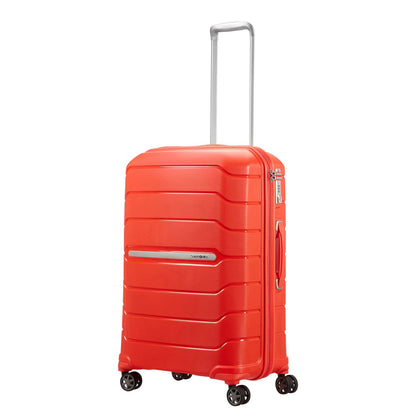 Samsonite Flux Spinner 68 cm - Uitbreidbaar 75/85 liter - 68x47x30/33 cm - tangerine red