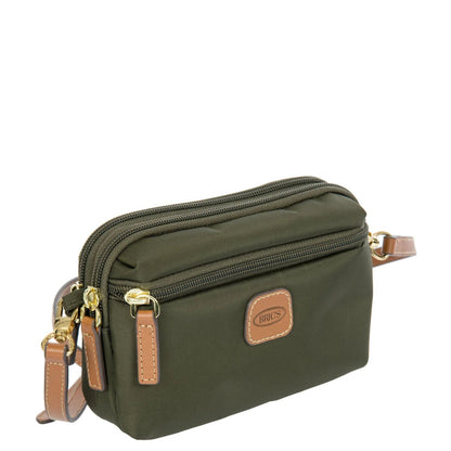 Bric's X-Collection Crossbody Schoudertas olive