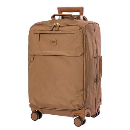 Bric's X-Travel Handbagage Spinner 55 cm - 42 liter - 55x37x23 cm - brownie