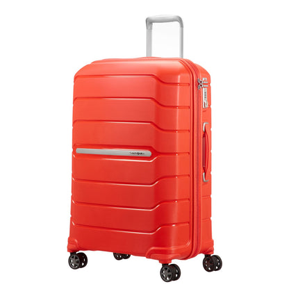 Samsonite Flux Spinner 68 cm - Uitbreidbaar 75/85 liter - 68x47x30/33 cm - tangerine red