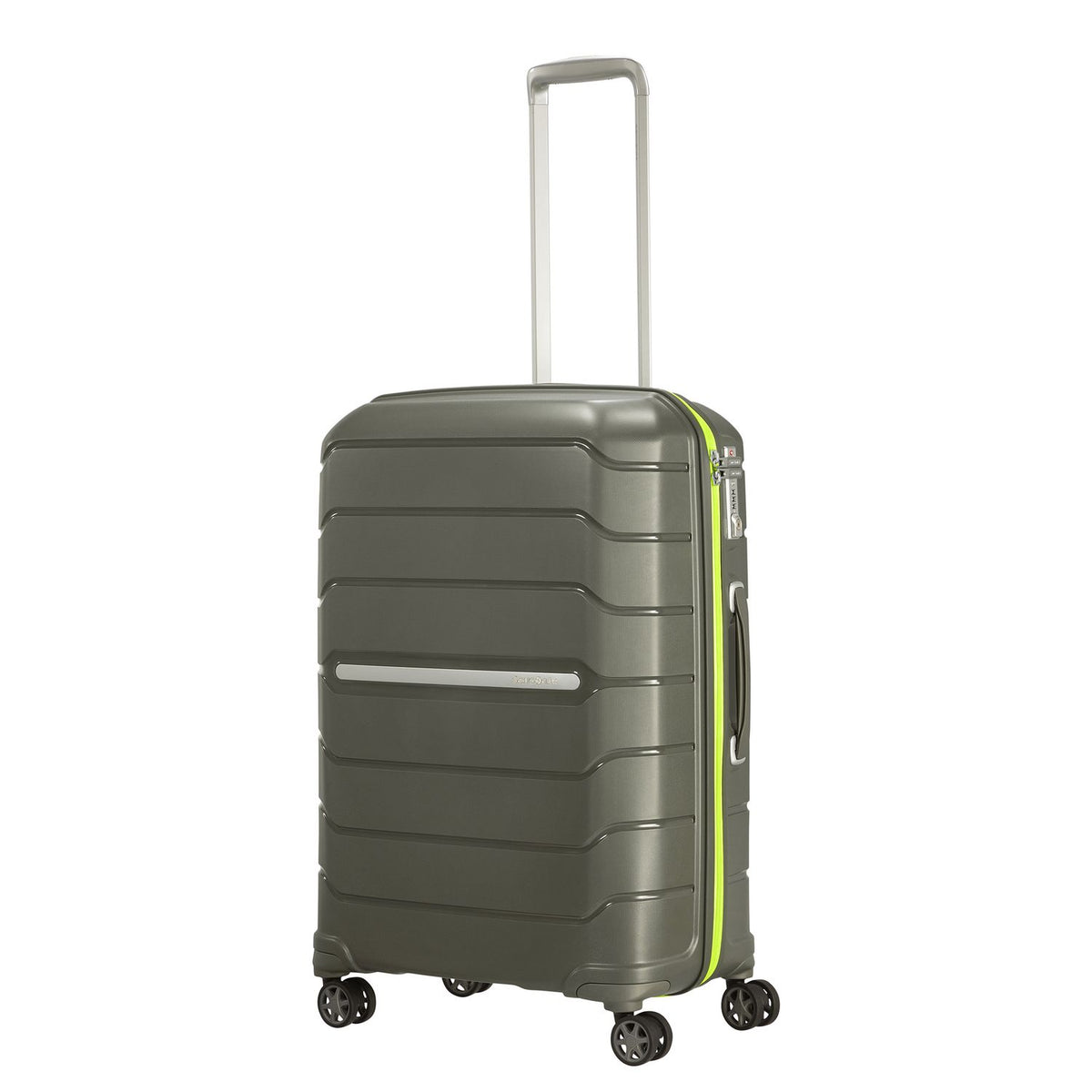 Samsonite Flux Spinner 68 cm - Uitbreidbaar 75/85 liter - 68x47x30/33 cm - dark olive