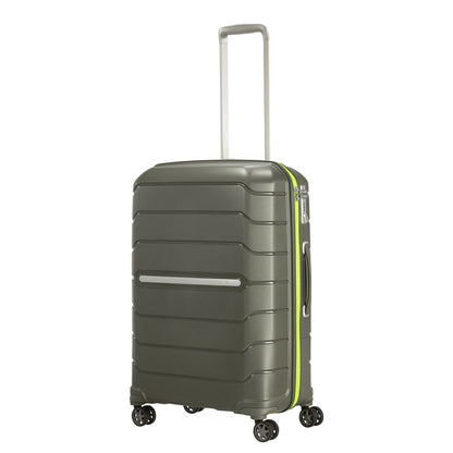 Samsonite Flux Spinner 68 cm - Uitbreidbaar 75/85 liter - 68x47x30/33 cm - dark olive