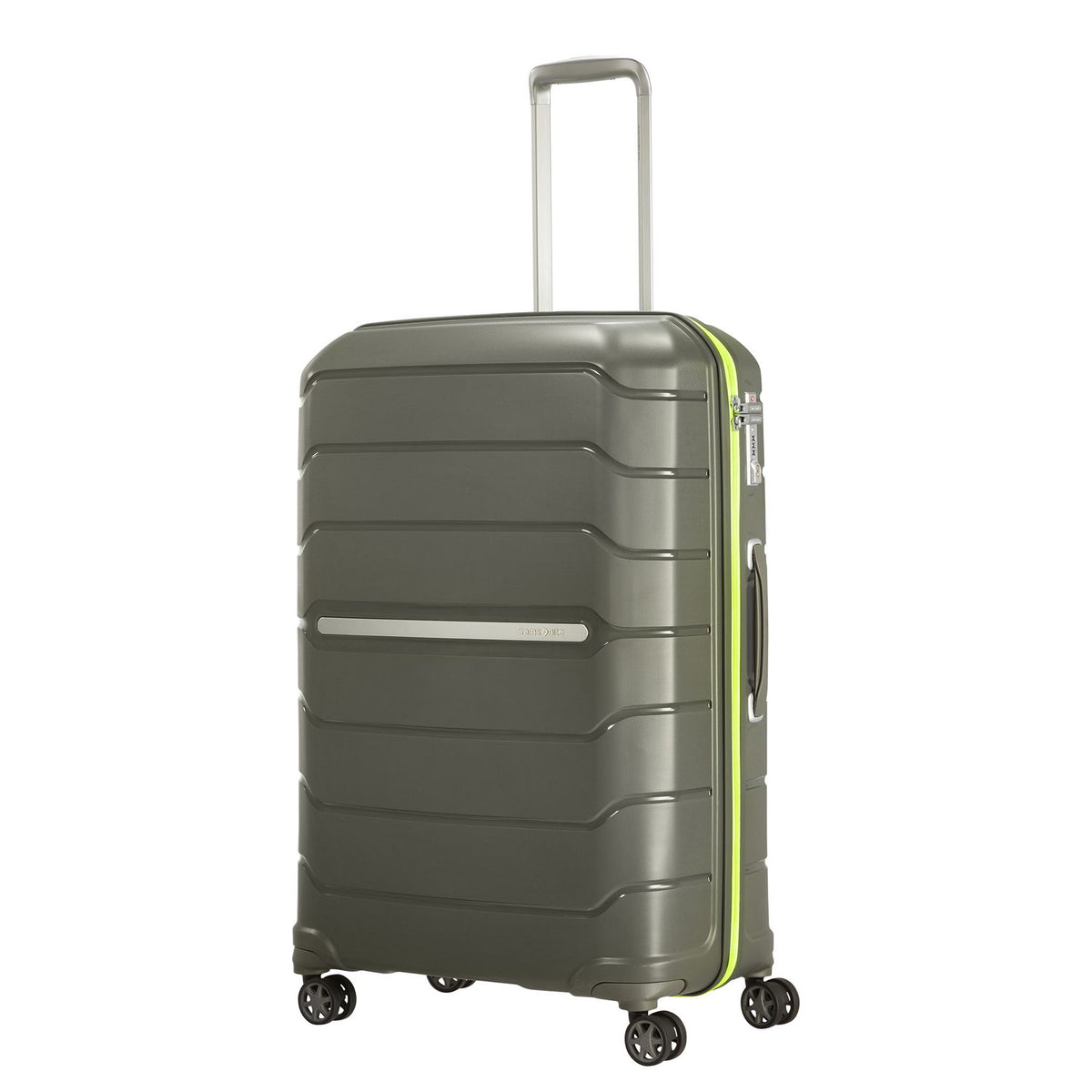 Samsonite Flux Spinner 75 cm - Uitbreidbaar 99/111 liter - 75x52x31/35 cm - dark olive