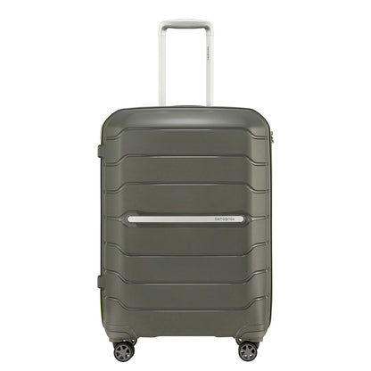 Samsonite Flux Spinner 68 cm - Uitbreidbaar 75/85 liter - 68x47x30/33 cm - dark olive