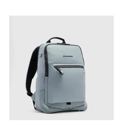 Piquadro Corner 2.0 Rugzak - 15.5 liter - 14" laptopvak - licht blauw