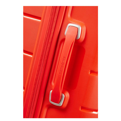 Samsonite Flux Spinner 68 cm - Uitbreidbaar 75/85 liter - 68x47x30/33 cm - tangerine red