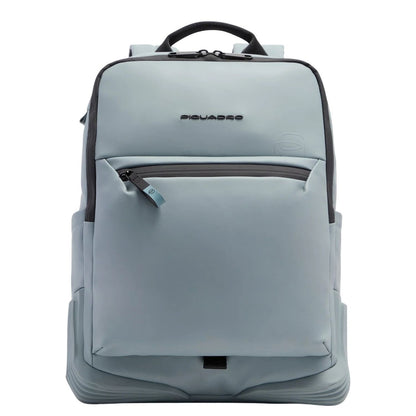 Piquadro Corner 2.0 Rugzak - 15.5 liter - 14" laptopvak - licht blauw