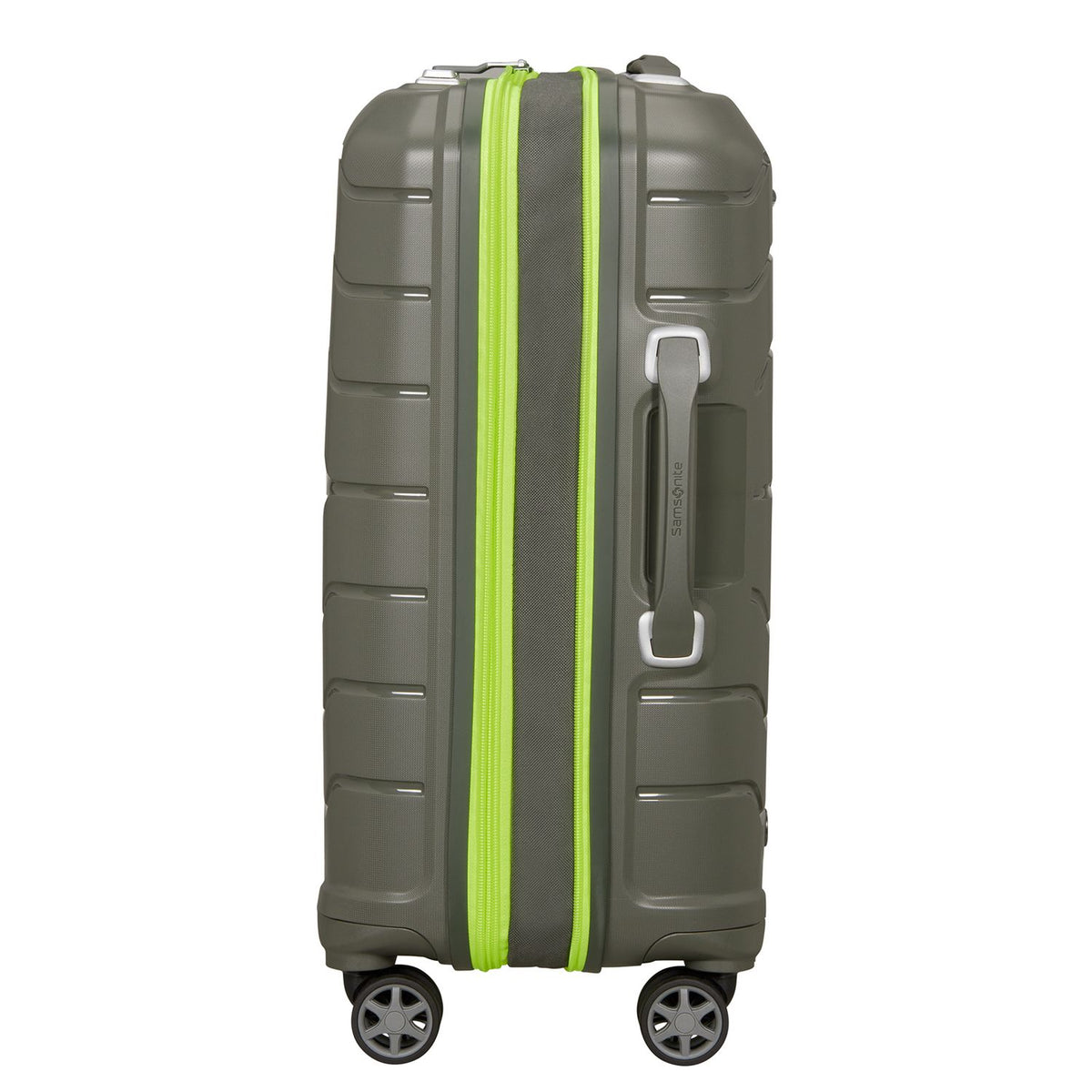Samsonite Flux Handbagage Spinner 55 cm - Uitbreidbaar 37/44 liter - 55x40x20/23 cm - dark olive