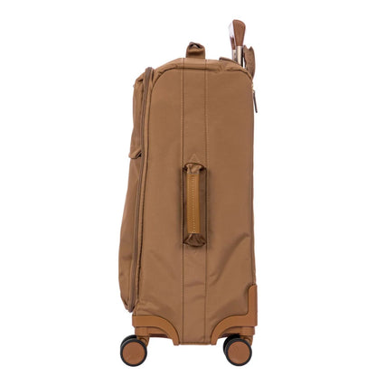 Bric's X-Travel Handbagage Spinner 55 cm - 42 liter - 55x37x23 cm - brownie