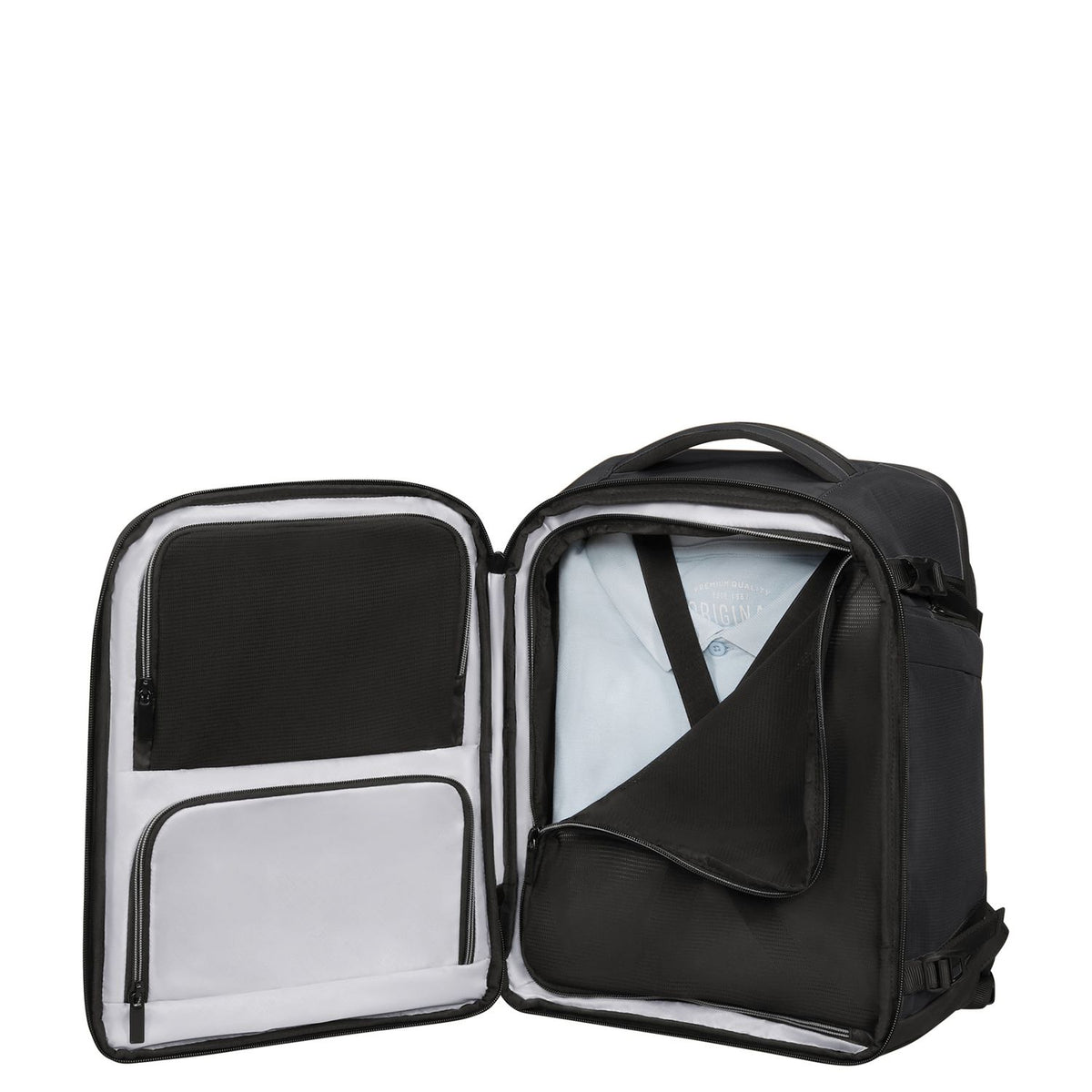 Samsonite Biz2Go 2.0 Underseater Rugzak Small 40 cm - 25.5 liter - 14" laptopvak - 40x30x20 cm - black