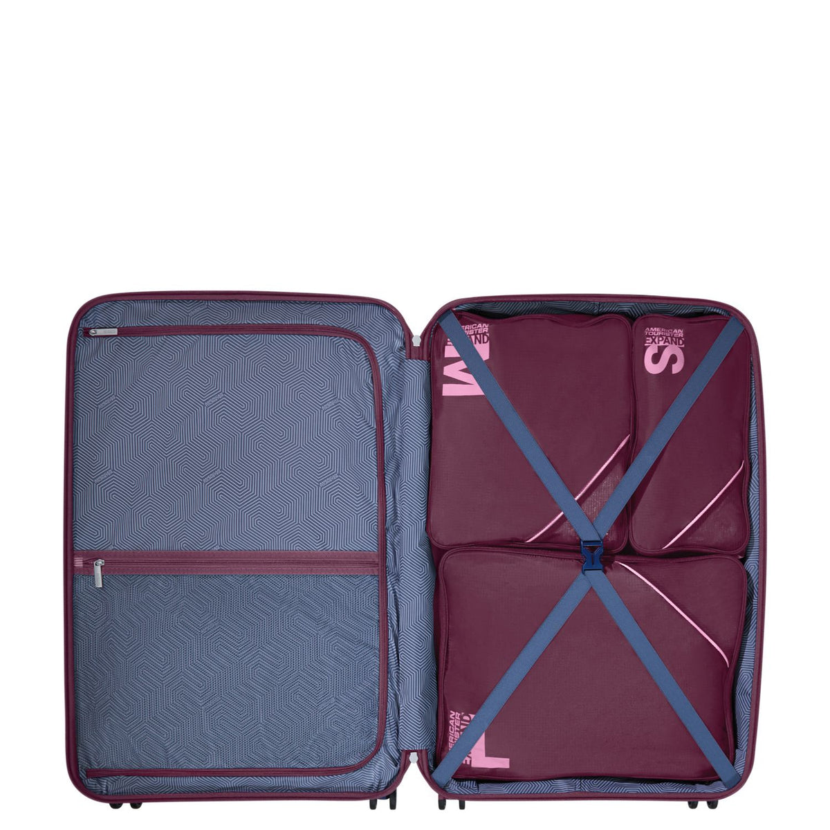 American Tourister Travel Accessories Packing Cubes Set S/M/L - iced berry