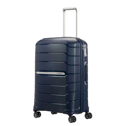 Samsonite Flux Spinner 68 cm - Uitbreidbaar 75/85 liter - 68x47x30/33 cm - navy blue