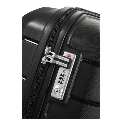 Samsonite Flux Spinner 68 cm - Uitbreidbaar 75/85 liter - 68x47x30/33 cm - black