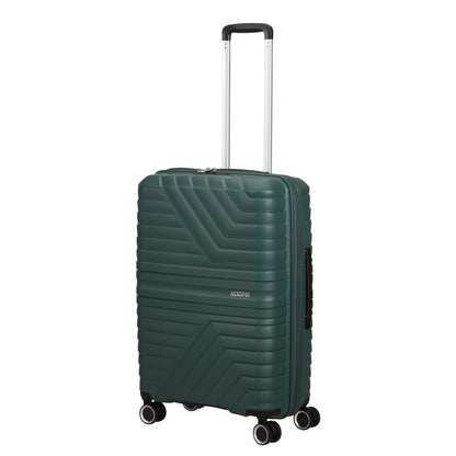 American Tourister Flytwist Spinner 67 cm - Uitbreidbaar 63/73 liter - 67x45x26/29 cm - afterdark pine