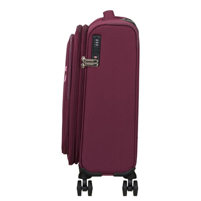 American Tourister Cloudrider Handbagage Spinner 55 cm - Uitbreidbaar 38.5/43.5 liter - 55x40x23/25 cm - iced berry