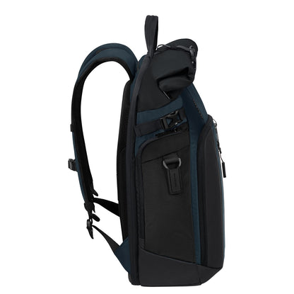 Samsonite Biz2Go 2.0 Rolltop Rugzak - Uitbreidbaar 20/26.5 liter - 15.6" laptopvak - deep blue