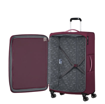American Tourister Cloudrider Spinner 78.5 cm - Uitbreidbaar 104/118 liter - 78.5x49x30 cm - iced berry