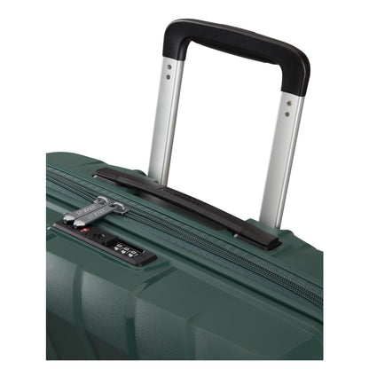 American Tourister Flytwist Handbagage Spinner 55 cm - Uitbreidbaar 36/44 liter - 55x40x20/23 cm - afterdark pine