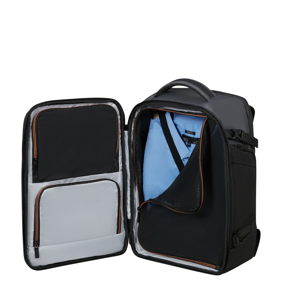 Samsonite Biz2Go 2.0 Underseater Rugzak Medium 45 cm- 26 liter - 15.6" laptopvak - 45x34x20 cm - graphite/apricot