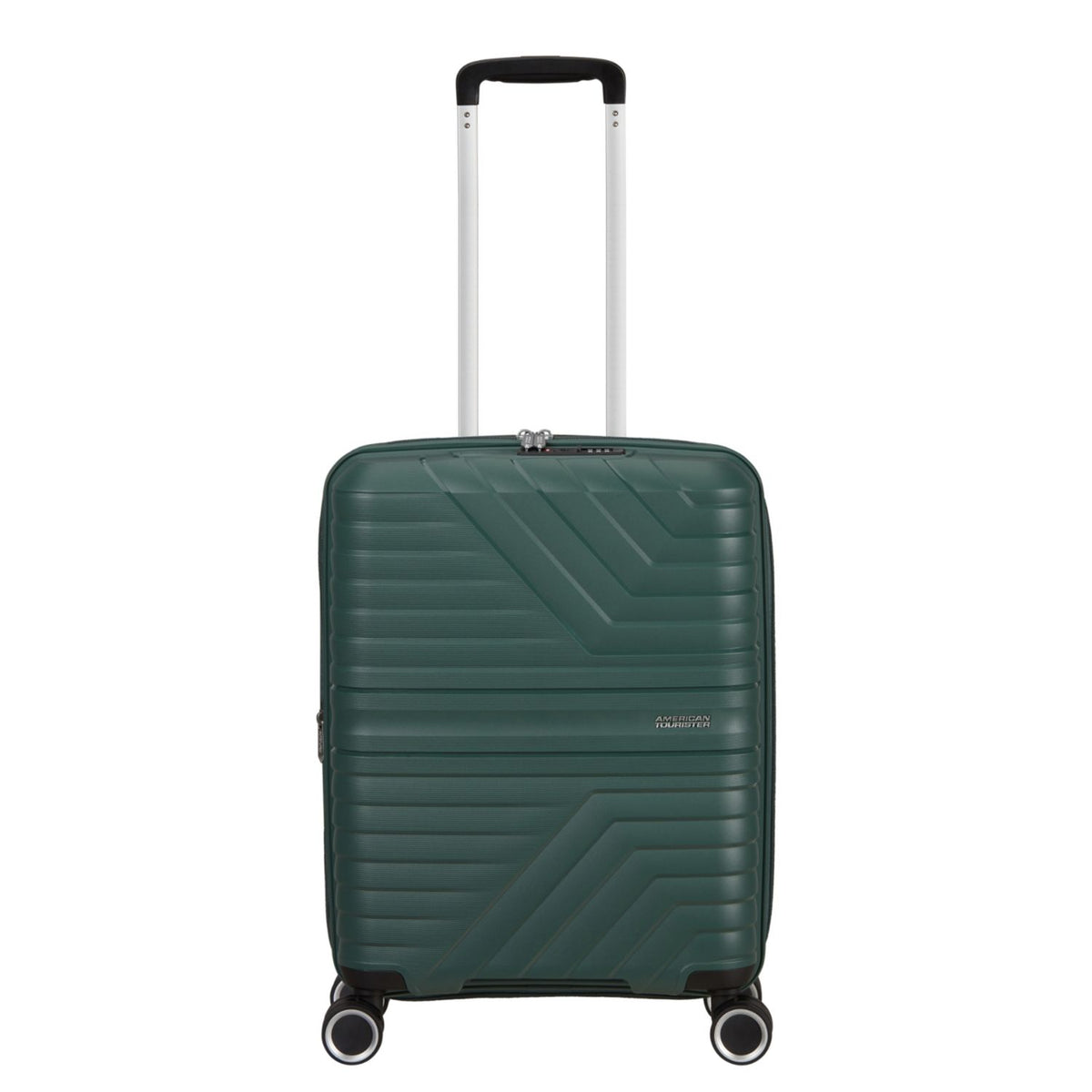 American Tourister Flytwist Handbagage Spinner 55 cm - Uitbreidbaar 36/44 liter - 55x40x20/23 cm - afterdark pine