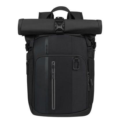 Samsonite Biz2Go 2.0 Rolltop Rugzak - Uitbreidbaar 20/26.5 liter - 15.6" laptopvak - black
