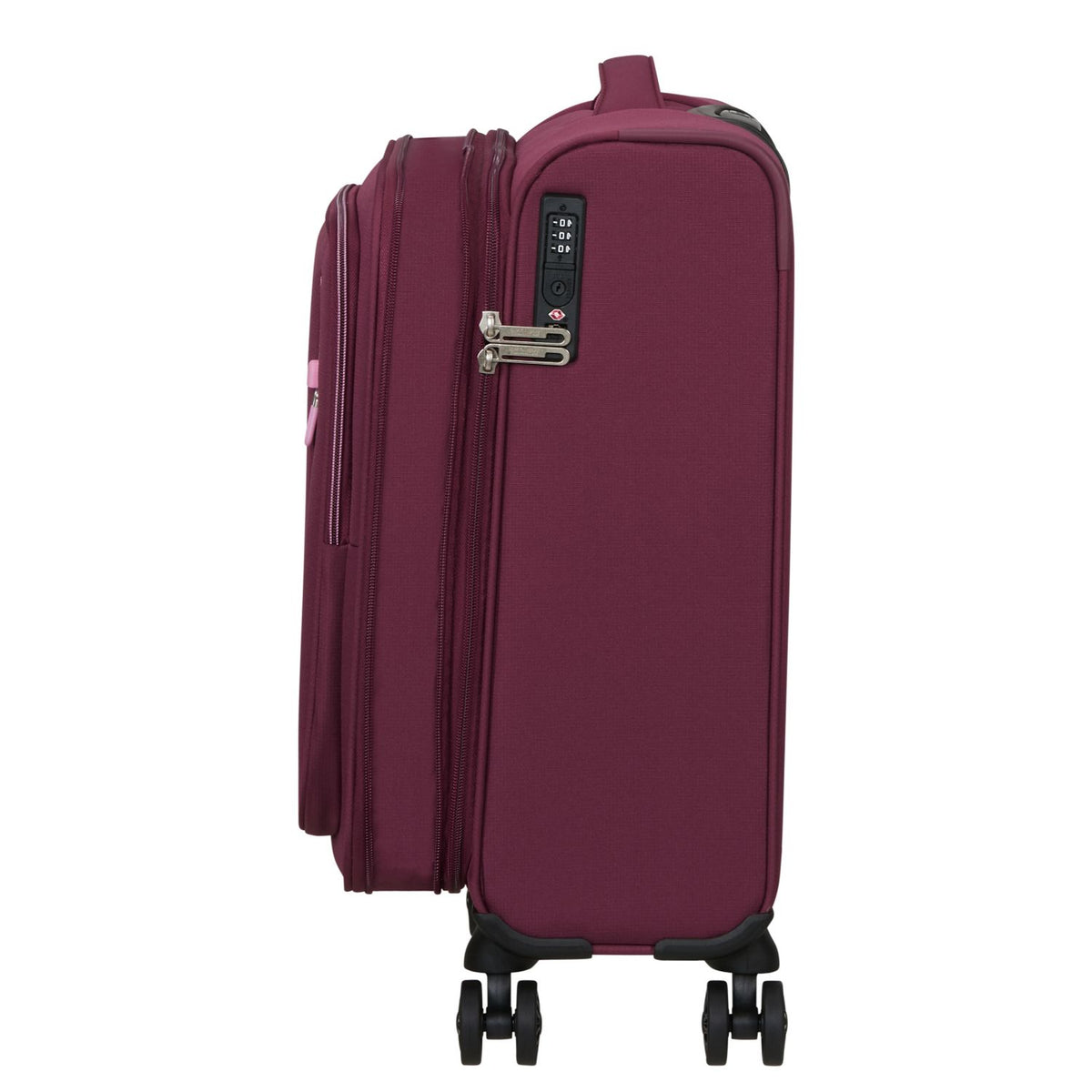 American Tourister Cloudrider Handbagage Spinner 55 cm - Uitbreidbaar 38.5/43.5 liter - 55x40x23/25 cm - iced berry