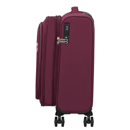 American Tourister Cloudrider Handbagage Spinner 55 cm - Uitbreidbaar 38.5/43.5 liter - 55x40x23/25 cm - iced berry
