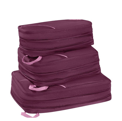 American Tourister Travel Accessories Packing Cubes Set S/M/L - iced berry