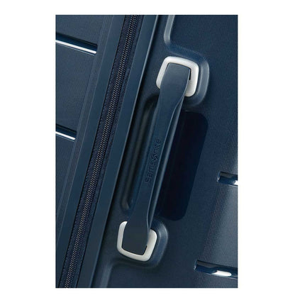 Samsonite Flux Spinner 68 cm - Uitbreidbaar 75/85 liter - 68x47x30/33 cm - navy blue