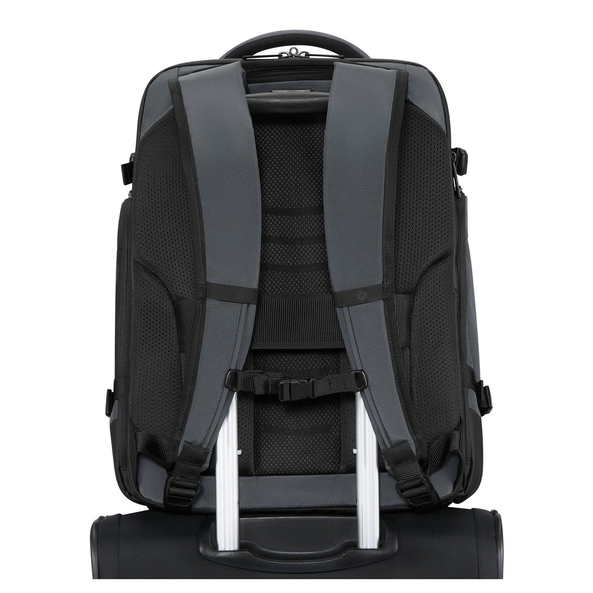 Samsonite Biz2Go 2.0 Tri-Mode 3-1 Travel Rugzak 48 cm - 33 liter - 17.3" laptopvak - 48x33x26 cm - graphite/apricot