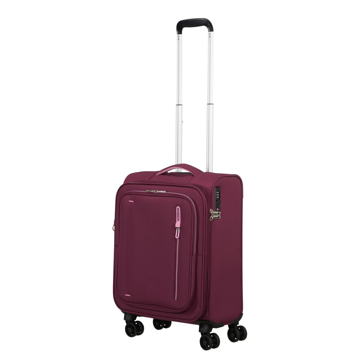 American Tourister Cloudrider Handbagage Spinner 55 cm - Uitbreidbaar 38.5/43.5 liter - 55x40x23/25 cm - iced berry