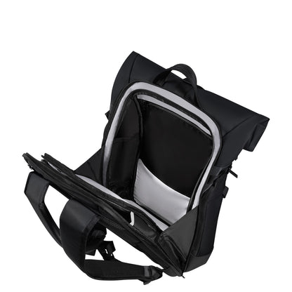Samsonite Biz2Go 2.0 Rolltop Rugzak - Uitbreidbaar 20/26.5 liter - 15.6" laptopvak - black
