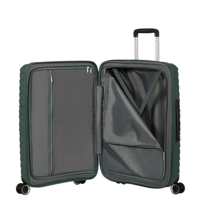 American Tourister Flytwist Spinner 67 cm - Uitbreidbaar 63/73 liter - 67x45x26/29 cm - afterdark pine