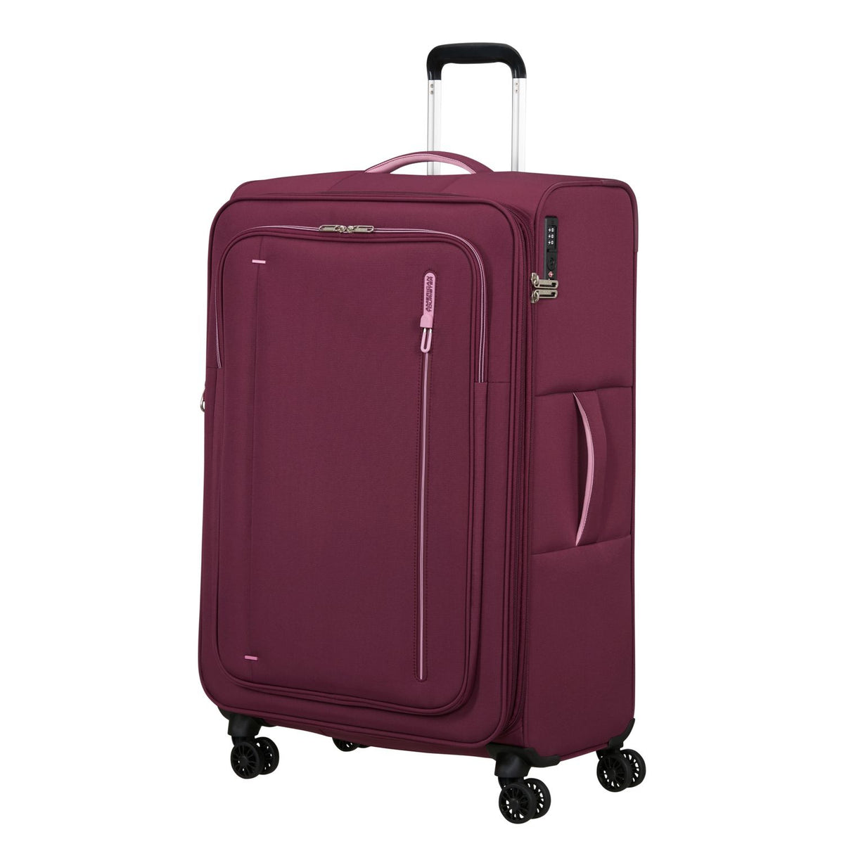 American Tourister Cloudrider Spinner 78.5 cm - Uitbreidbaar 104/118 liter - 78.5x49x30 cm - iced berry